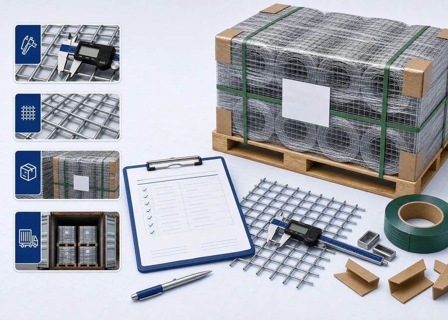 Factory QC and packing reference pack cover