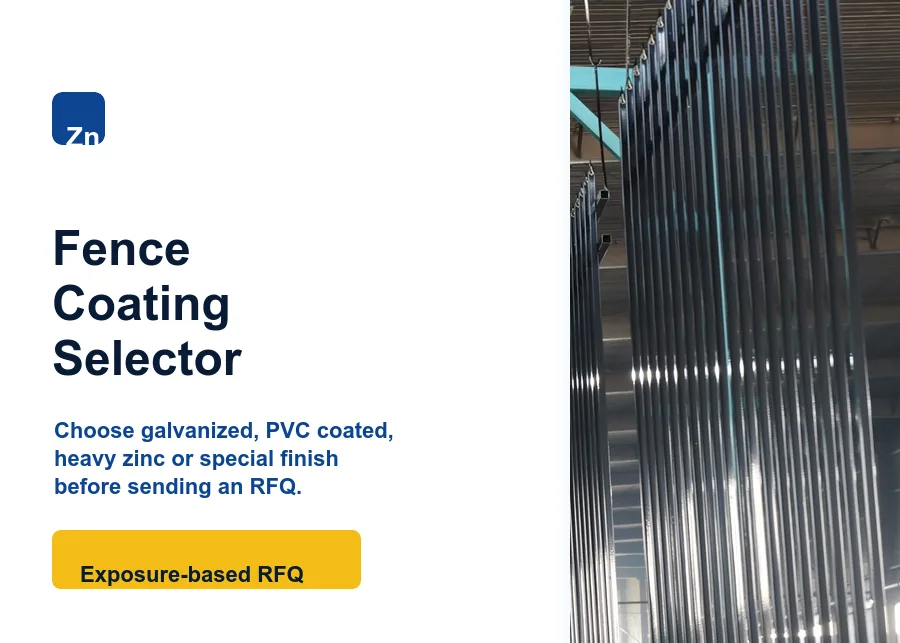 Fence Coating & Exposure Zone Selector