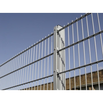 Welded wire mesh security fence