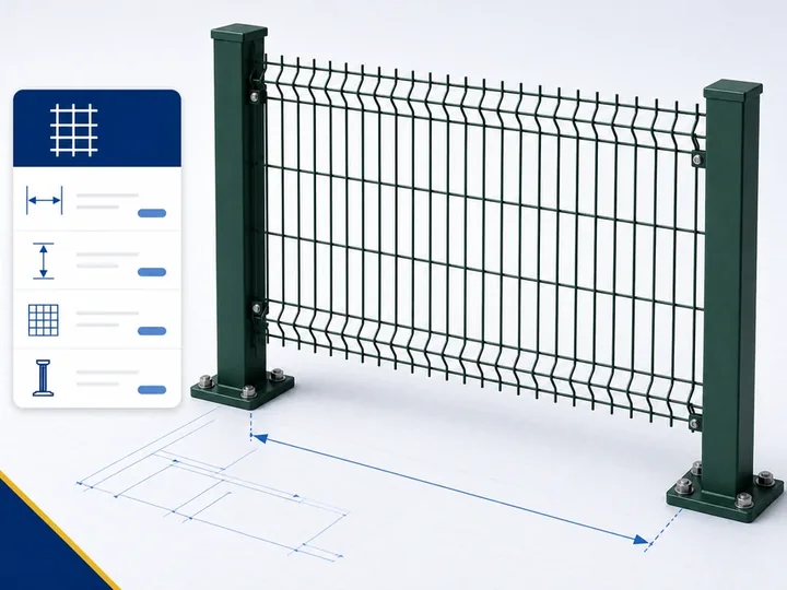 Fence panel post spacing calculator tool