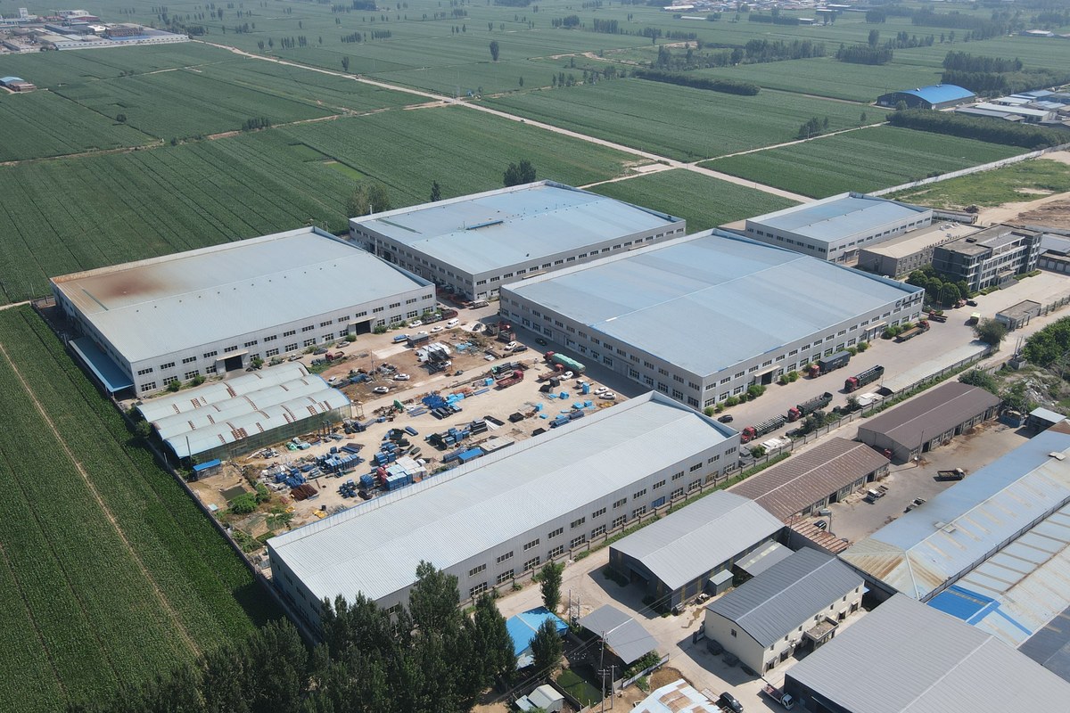 ANJIA GROUP factory aerial view for wire mesh production article