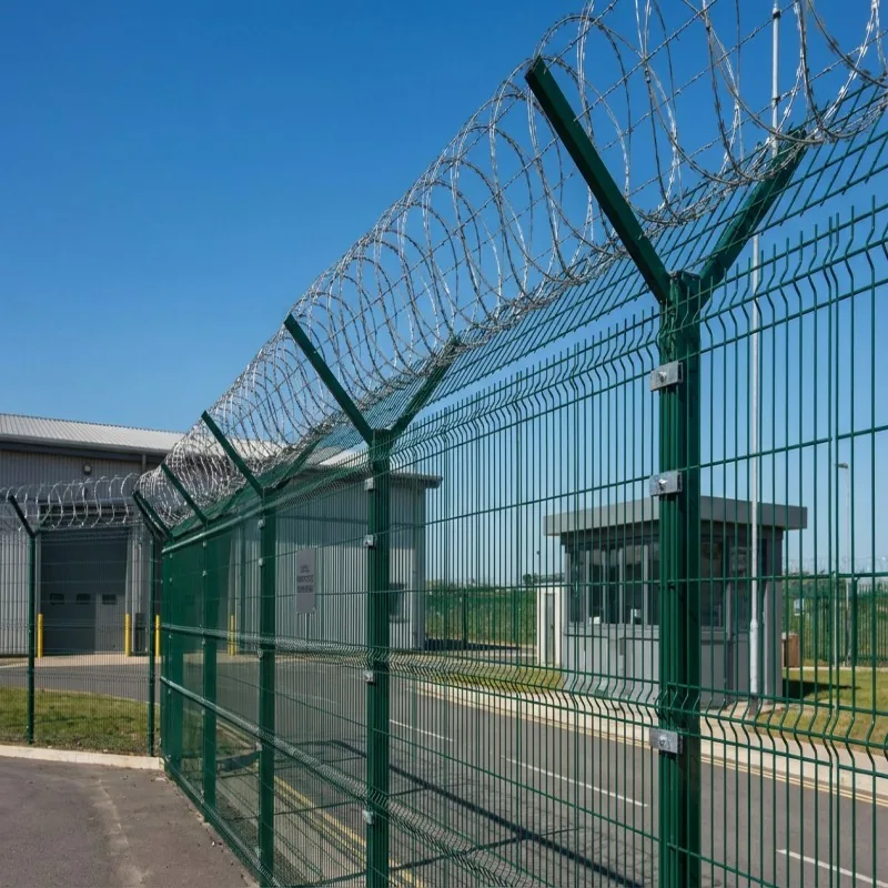 3D fence panel and V-bend display reference