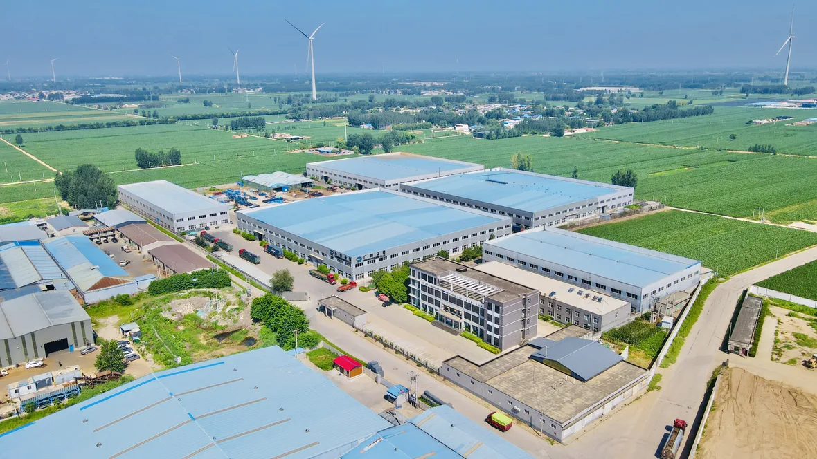 ANJIA wire mesh factory and production area