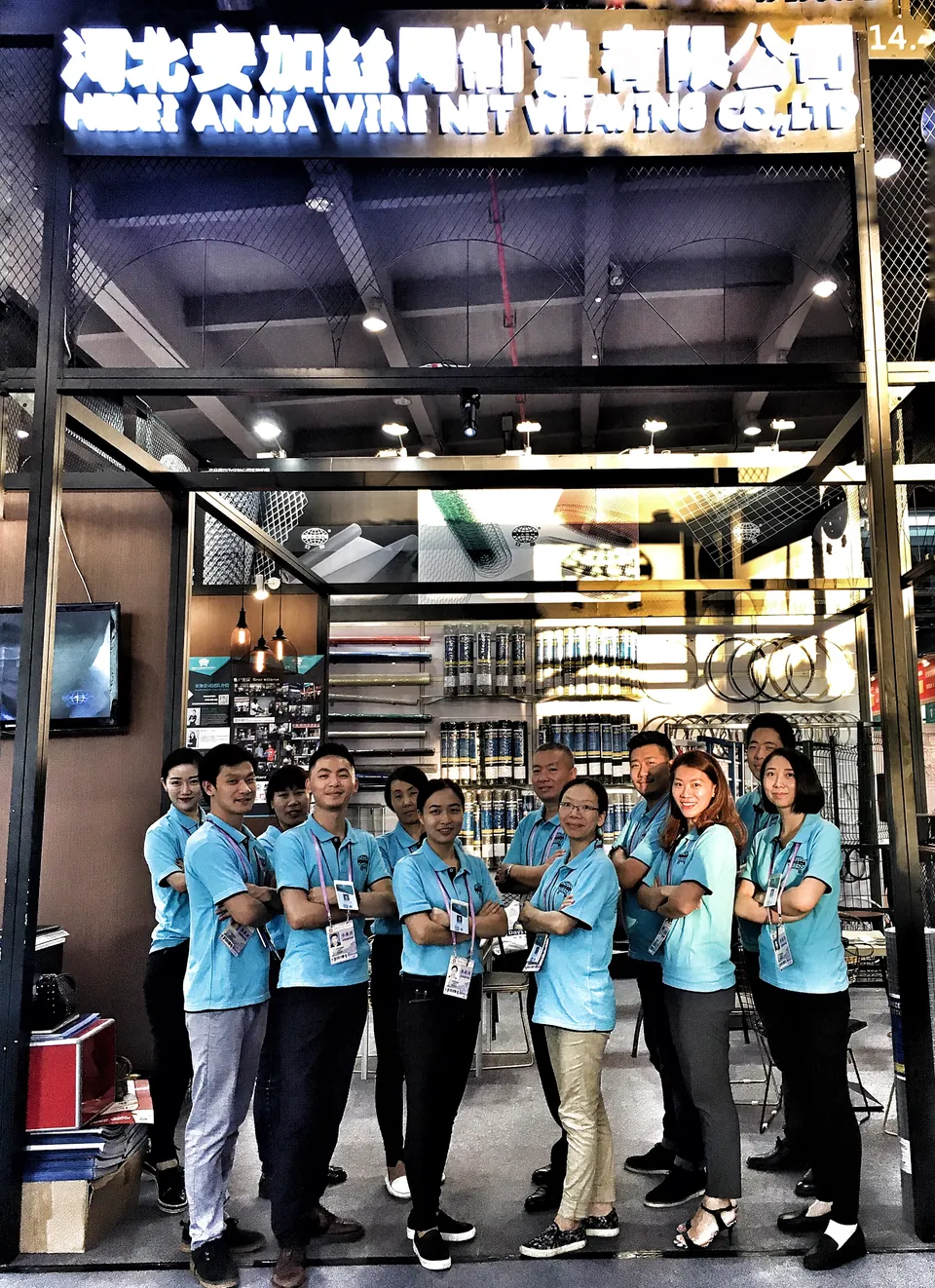 ANJIA GROUP trade fair service team