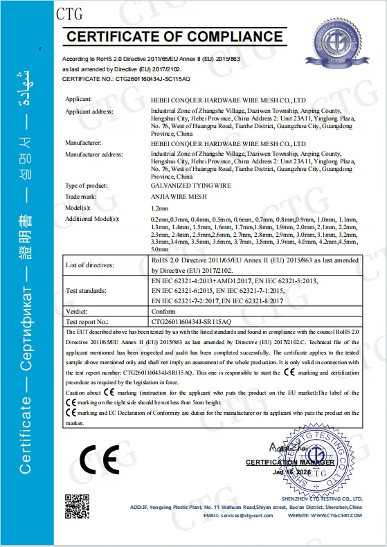 CE mark for industrial wire mesh and security fencing