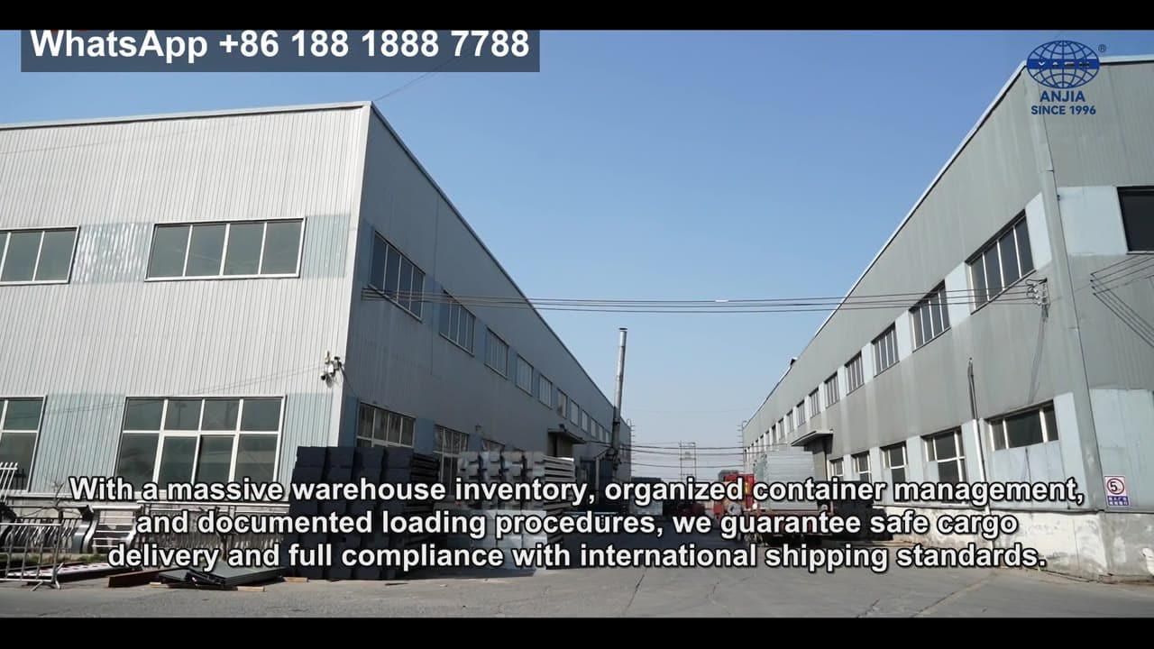 wire mesh fence factory warehouse loading video poster