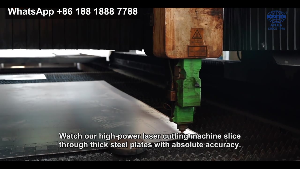 laser cutting machine for steel plate fence accessories video poster