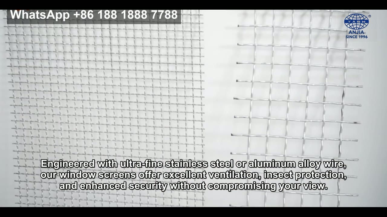 Security Window Screen Mesh Samples