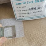 14 mesh 304 stainless steel wire mesh window screen mesh size quality inspection with professional test gauge and item ID card | ANJIA