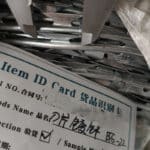Green PVC coated BTO-22 razor wire thickness measurement quality control