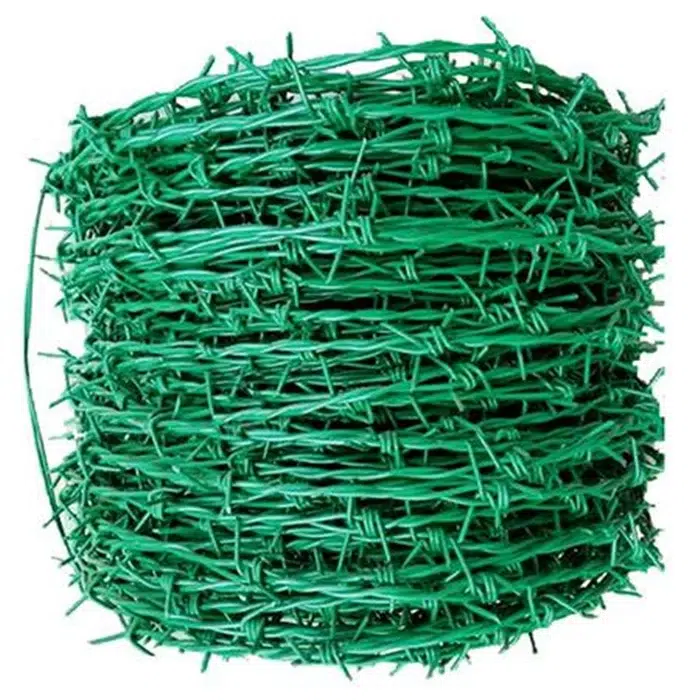 PVC coated barbed wire reference