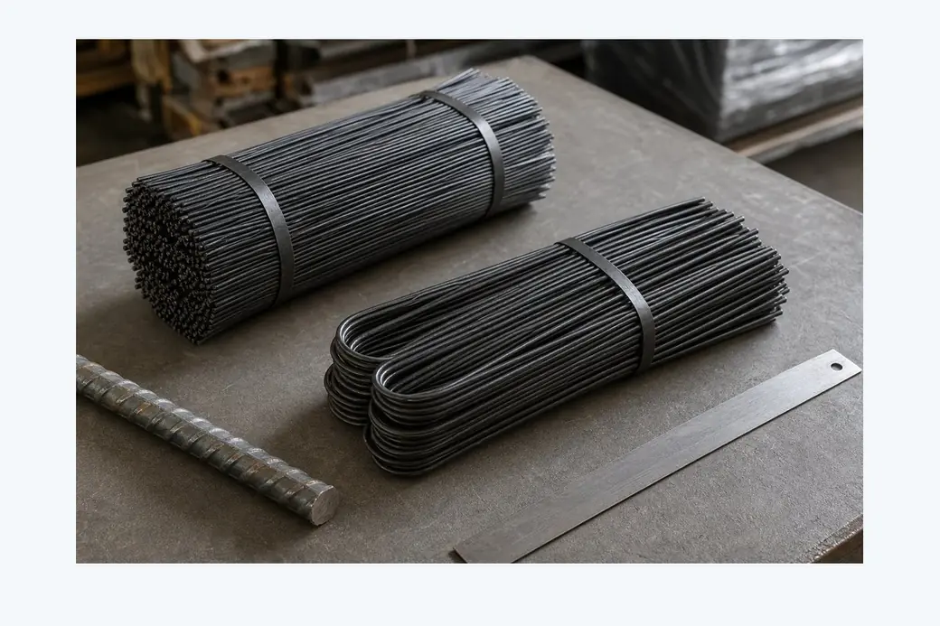 Straight cut wire bundle reference