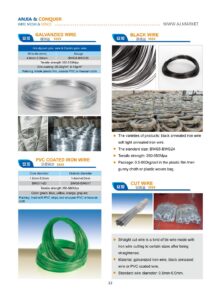 Galvanized Iron Wire Single Product Brochure cover preview