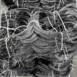 Galvanized defensive wire net finished product at ANJIA Group factory