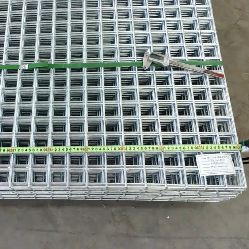 Hot-dip galvanized panel surface reference