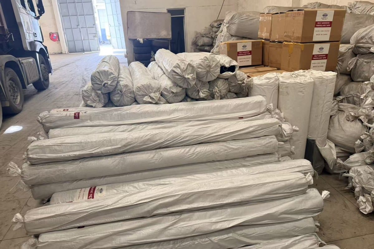 Mixed wire mesh and construction product stock for ANJIA KENYA local sales discussion