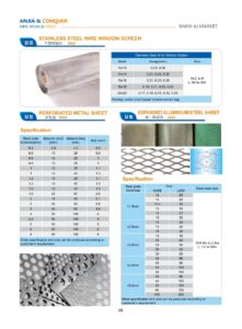 Stainless Steel Window Screen Single Product Brochure cover preview