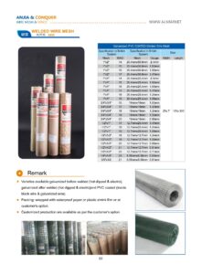 Welded Wire Mesh Panel Single Product Brochure cover preview