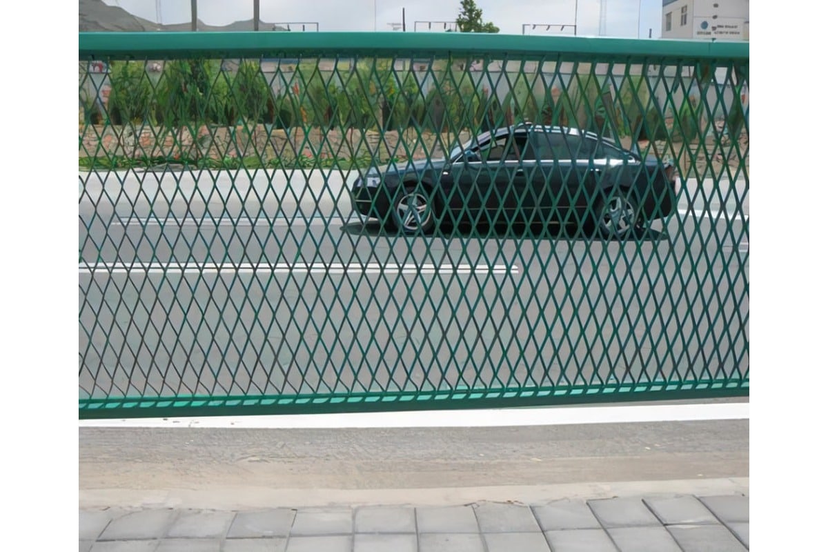 Anti-glare fence mesh welding detail product gallery reference for sample and production review