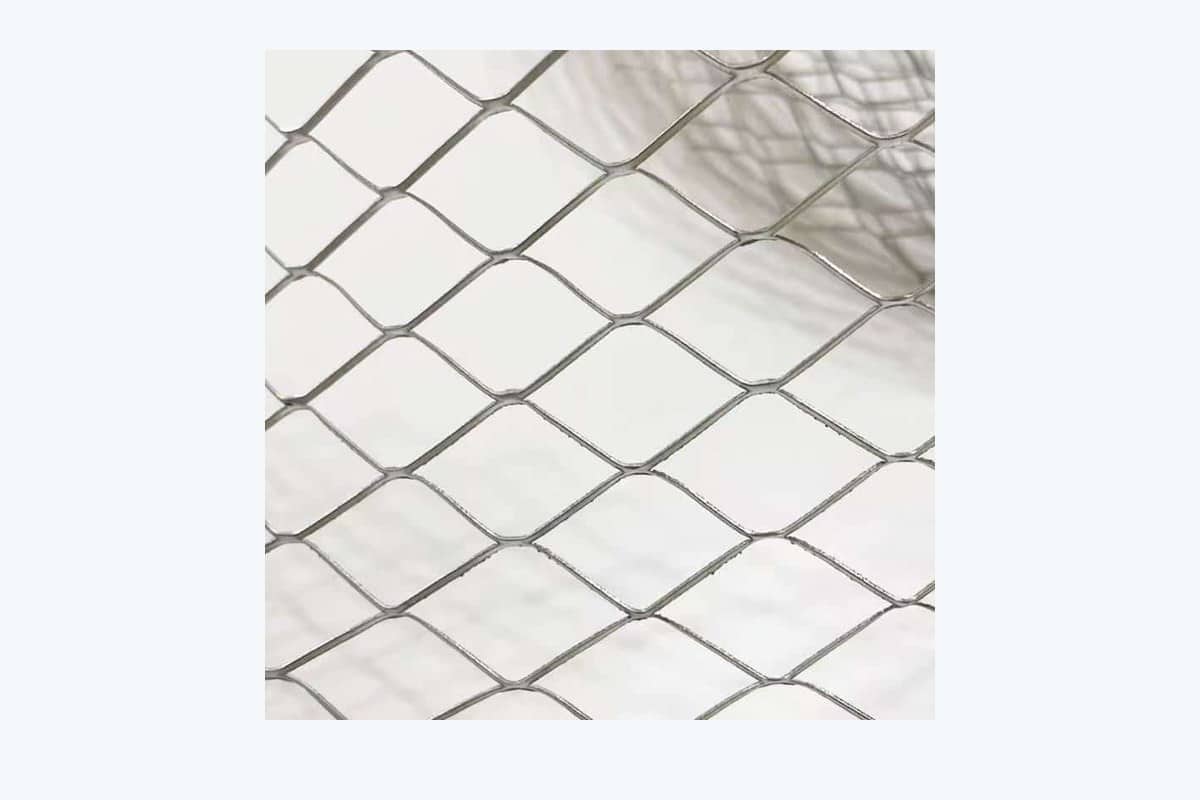 Brick mesh aperture structure close-up reference for opening and strand checks
