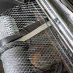 Manufacturing process of expanded brick reinforcement wire mesh in professional production workshop | ANJIA