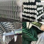 Dimension and quality inspection process for chain link fence | ANJIA
