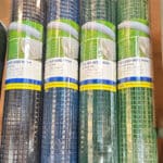 Custom colored PVC coated welded wire mesh rolls for garden decoration | ANJIA