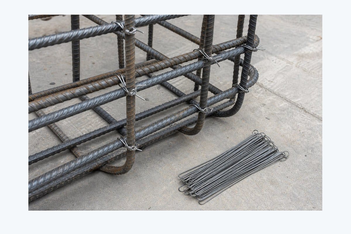 Cut wire rebar tying application reference for straight cut tie wire use discussion