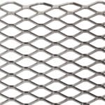 Hot dipped galvanized expanded metal sheet with standard diamond mesh opening surface detail for industrial screening and filtration | ANJIA