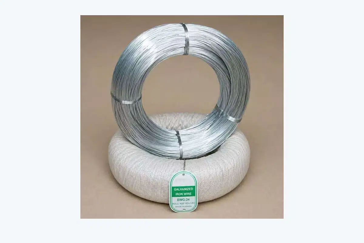 Galvanized wire coil reference