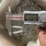 Digital caliper size inspection for galvanized U type wire staples before shipment | ANJIA