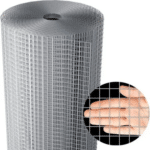 Galvanized welded wire mesh roll for farm fencing with mesh aperture detail | ANJIA