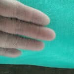 Close-up texture of green plastic anti-mosquito window screen mesh | ANJIA
