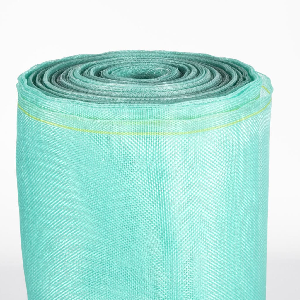 Green plastic window screen mesh roll for anti-insect window protection | ANJIA