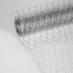 Close-up of hot dipped galvanized hexagonal wire mesh roll for fencing | ANJIA