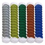Multi-color PVC coated chain link mesh rolls for diversified projects | ANJIA