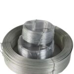 Stacked display of multiple sizes hot dipped galvanized steel binding wire coils | ANJIA