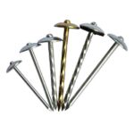 Assorted galvanized & color coated umbrella head roofing nails collection | ANJIA