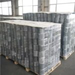 Pallet stacked expanded brick reinforcement mesh prepared for bulk wholesale export shipping | ANJIA