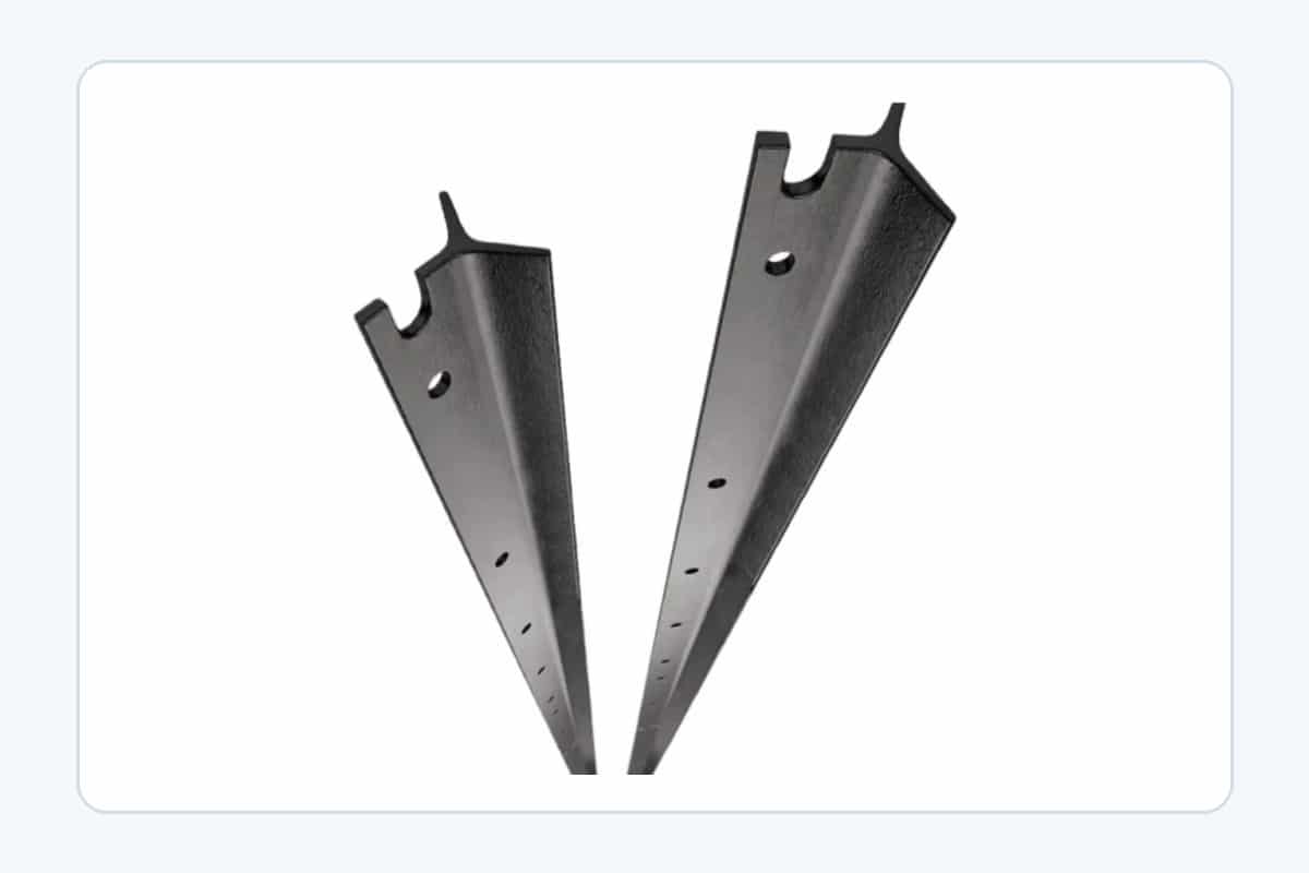 Fence post profile and hole reference