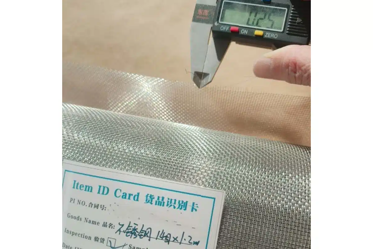 Diameter and inspection reference