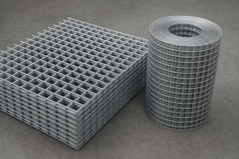 Welded Mesh Panels vs Rolls: How Importers Choose the Right Format