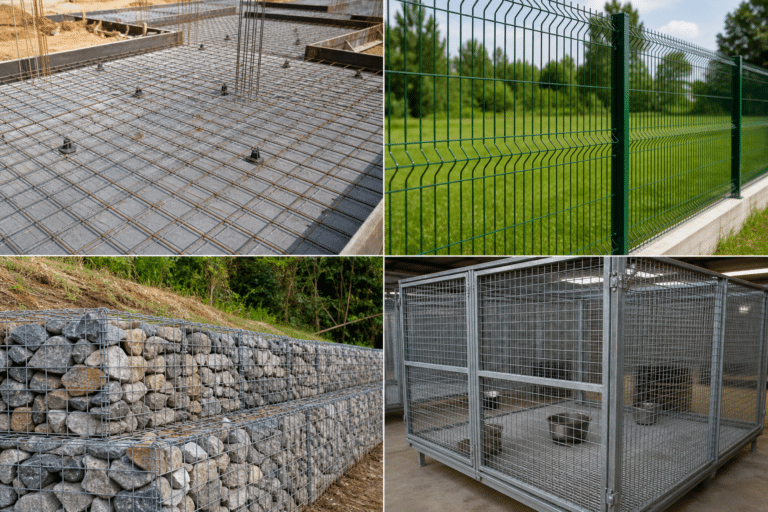 Welded Wire Mesh Applications: Where Rolls and Panels Are Used