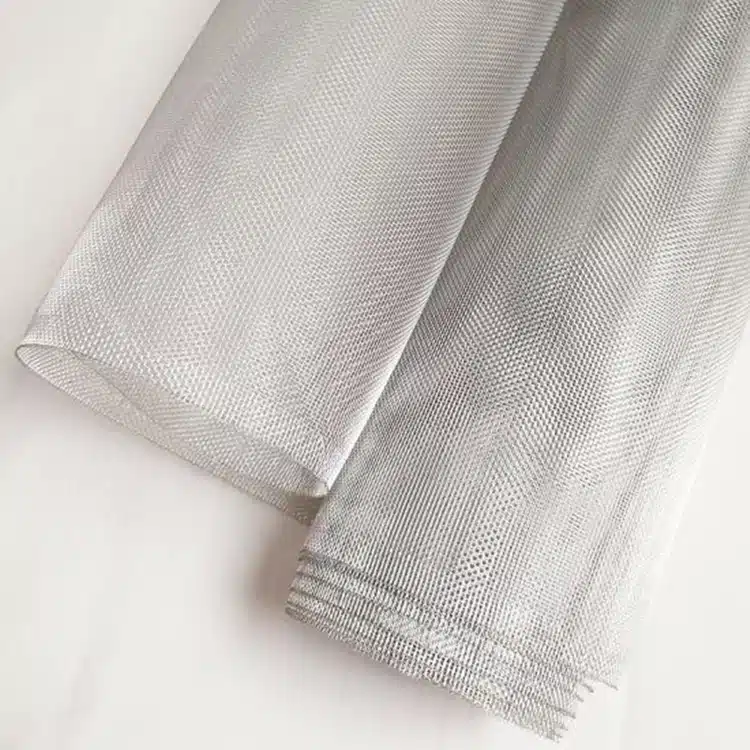 Aluminum weave and roll reference
