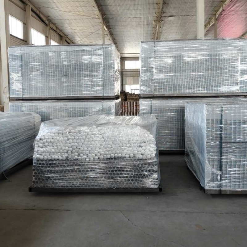 3D welded mesh fence export packing reference for rigid panel shipment