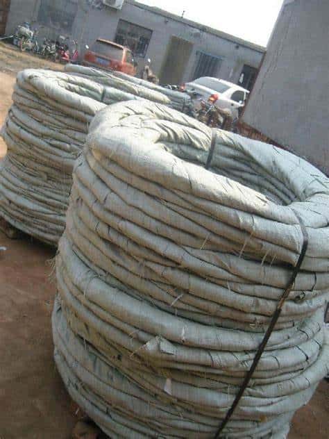 Razor wire export packing reference for coil labels and loading proof