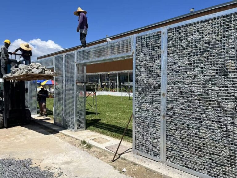 Gabion Wall Installation Malaysia: Kenyalang Smart City, Miri, Sarawak